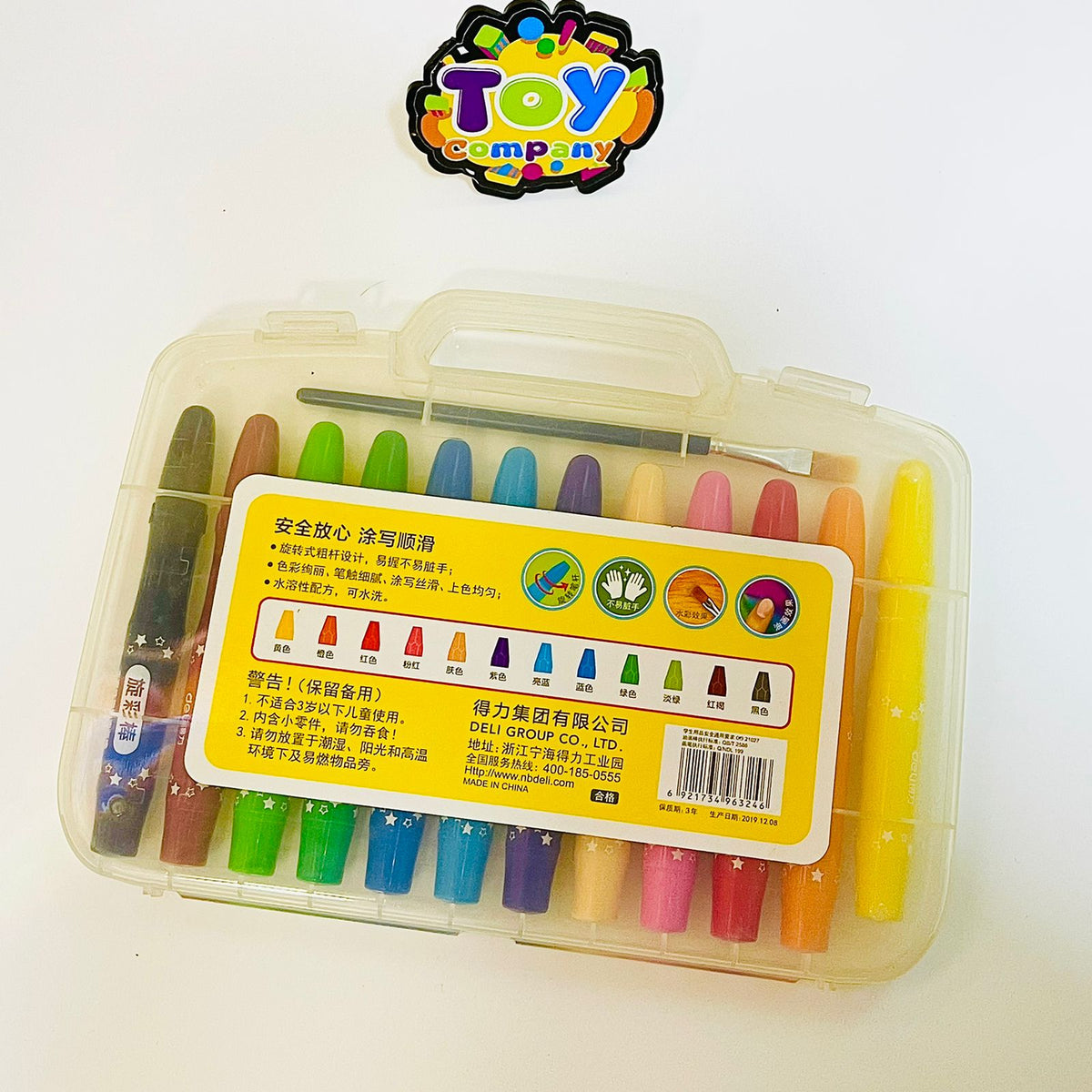 Rotating Oil Painting Stick Crayon - Deli