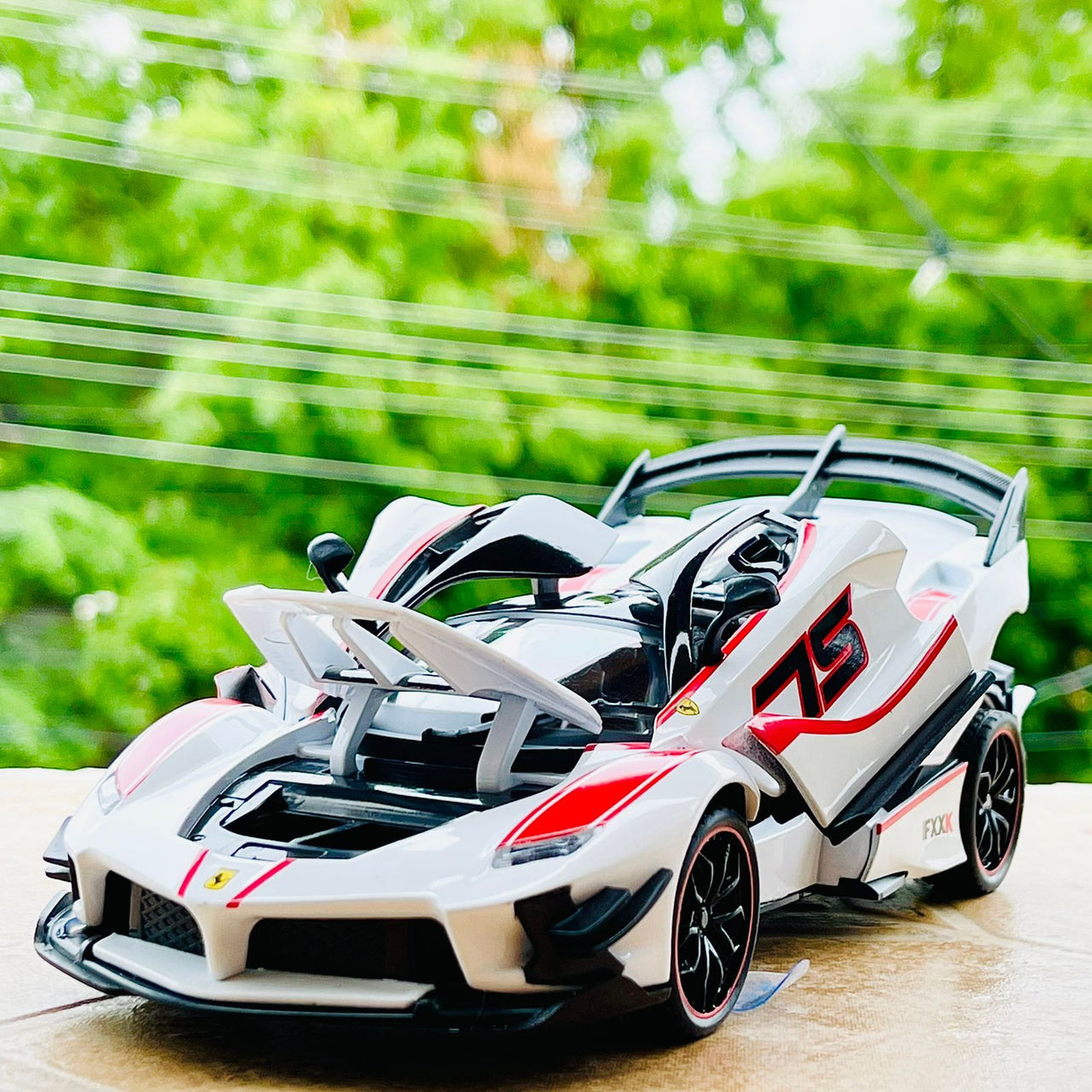 Die-cast Metal 1:24 Ferrari FXX-K Sports Model Car