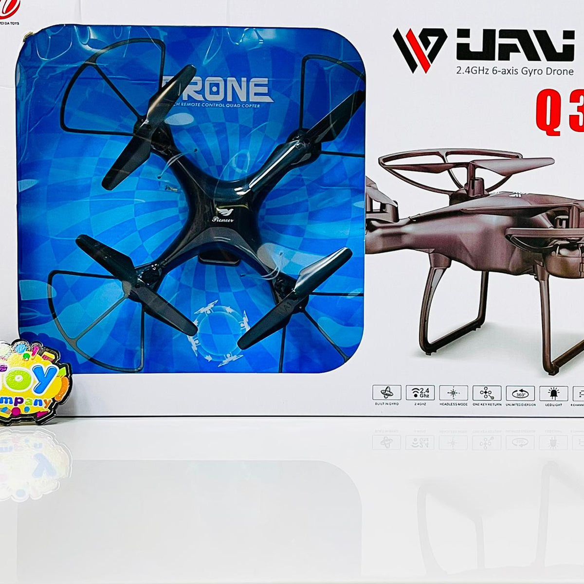 UAV 2.4 GHz 6-axis Gyro Drone Q3 Without Camera
