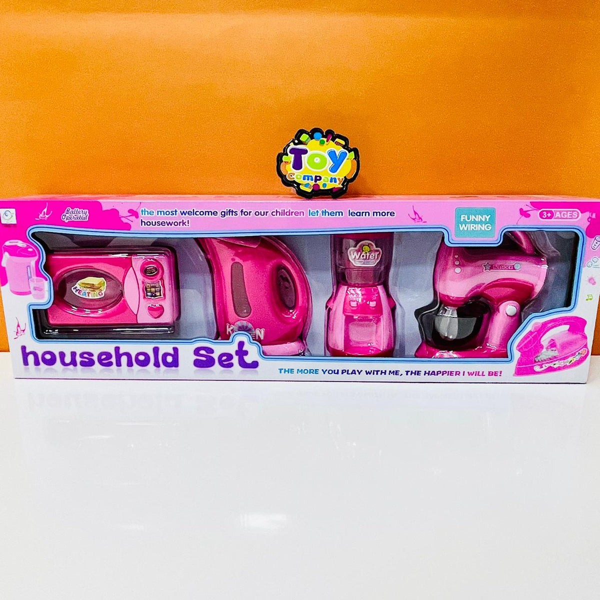 Battery Operated House Hold Kitchen Set Toy