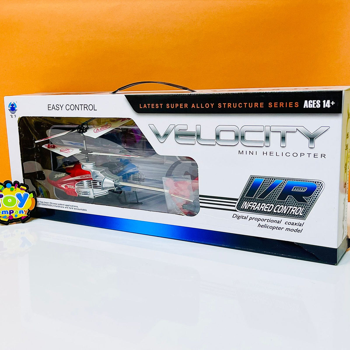 Velocity Remote Control Rechargeable Helicopter