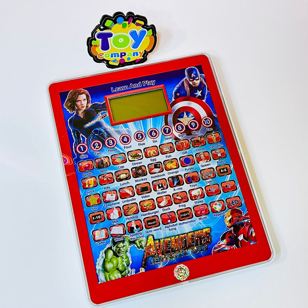 2 IN 1 Learning Tablet with LCD For Boys