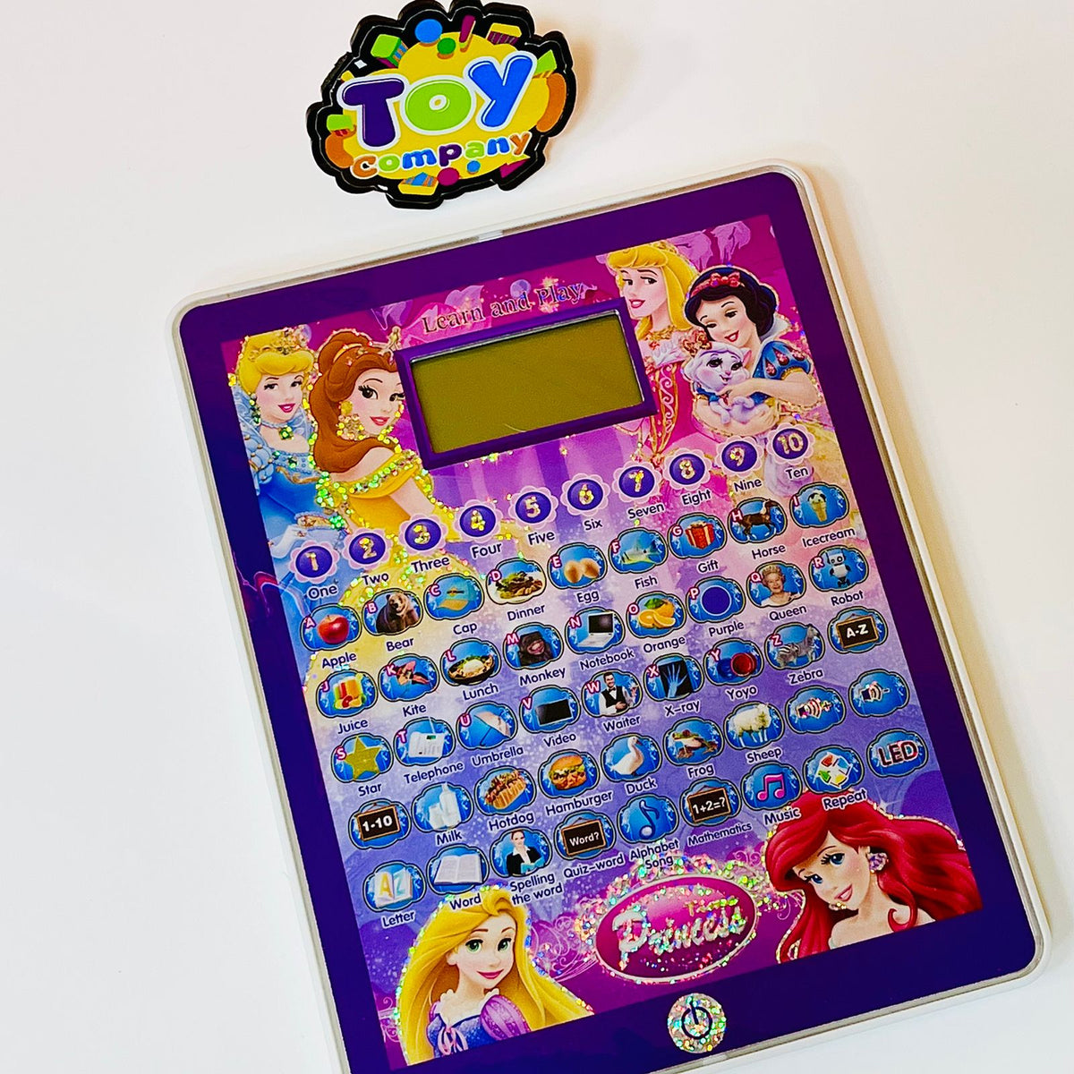 2 IN 1 Learning Tablet with LCD For Girls