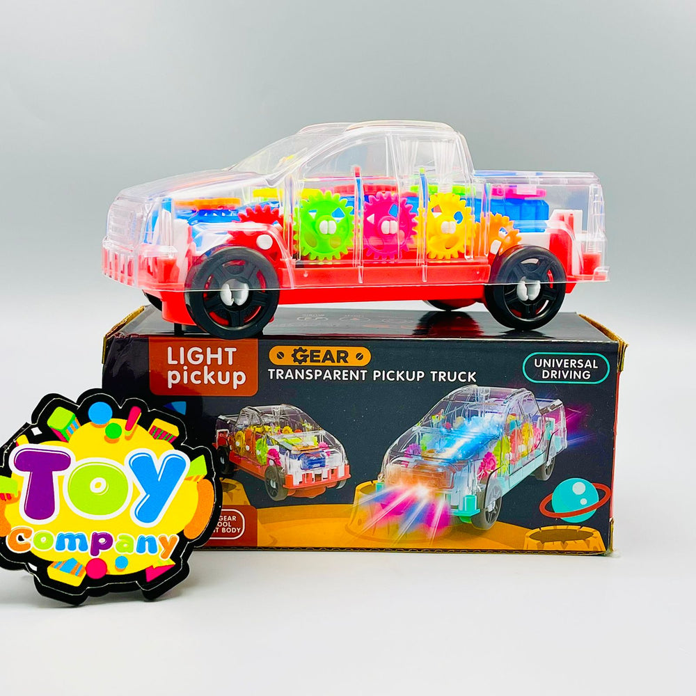 Gear Pick Up Truck-Transparent Body