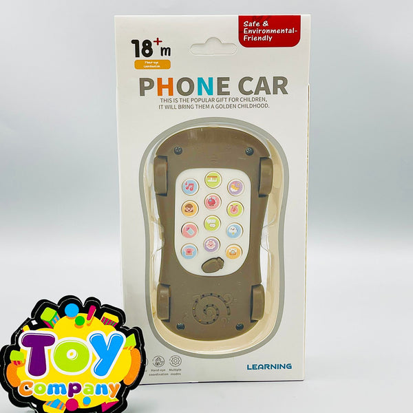 Baby Toy Car Phone with Star Lights on Top