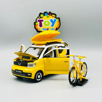 Diecast 1:24 Scale Mini EV with Bicycle