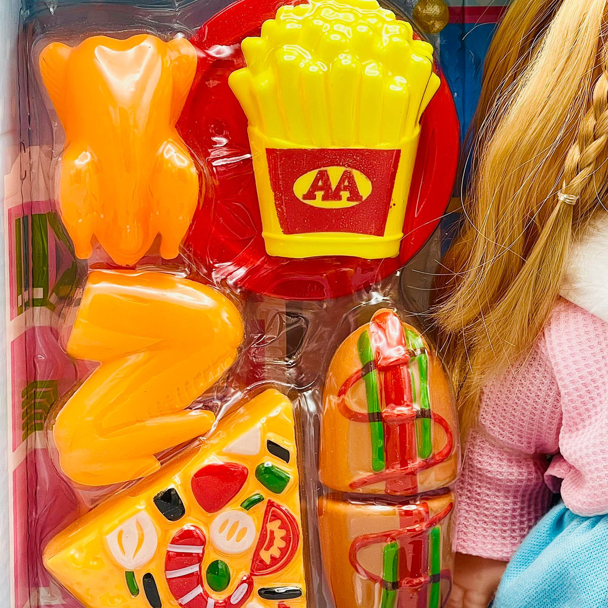 Premium Doll with Supermarket - Open/Close Eyes