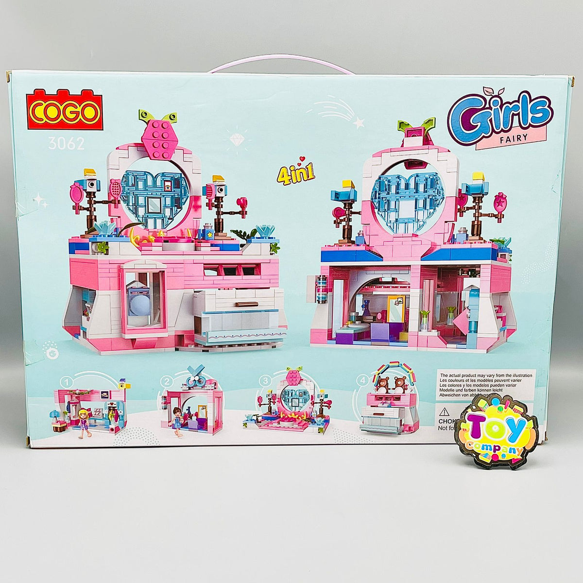 4 in 1 COGO Beauty Salon - 648Pcs