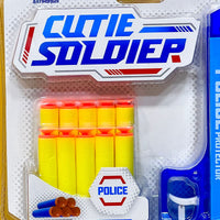 2 in 1 Police Protector Soft Bullet & Water Gun