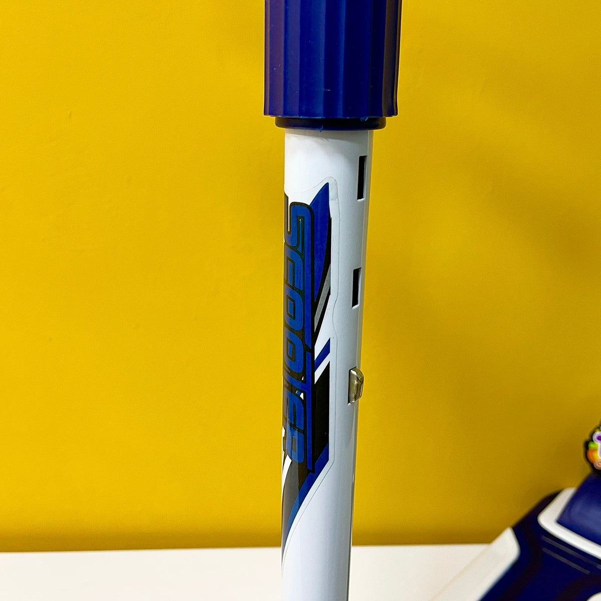 3 Wheels Scooter with Lights & Sound - Blue & White