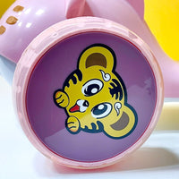 3 Wheels Animal Shaped Scooter with Lights & Sound - Pink