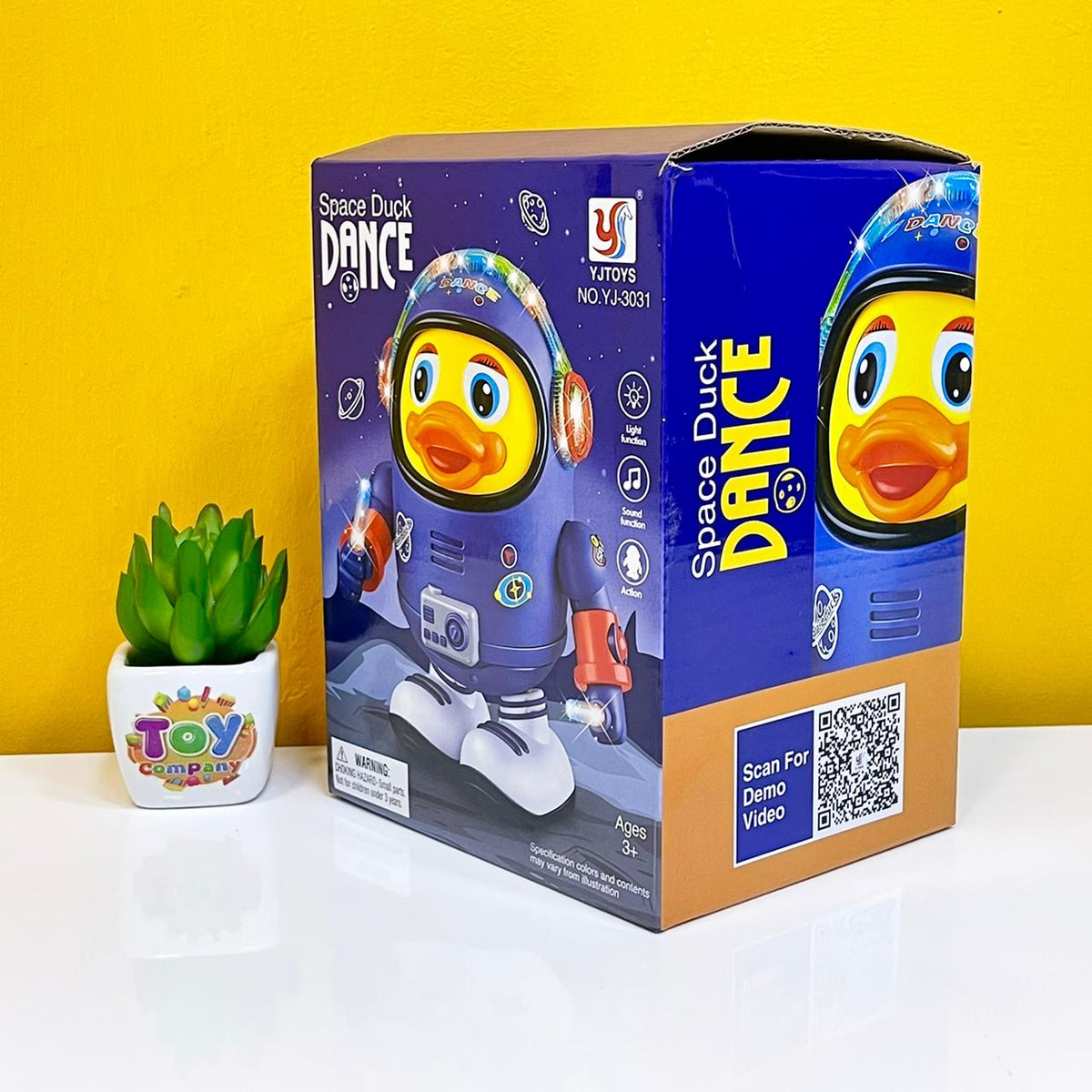 Astronaut Dancing Duck with Lights & Sound