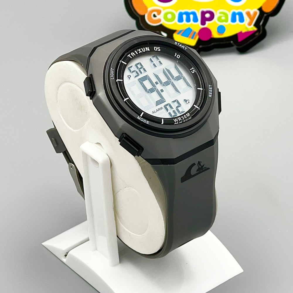 Taixun Digital Water Resistant Sports Watch - Grey