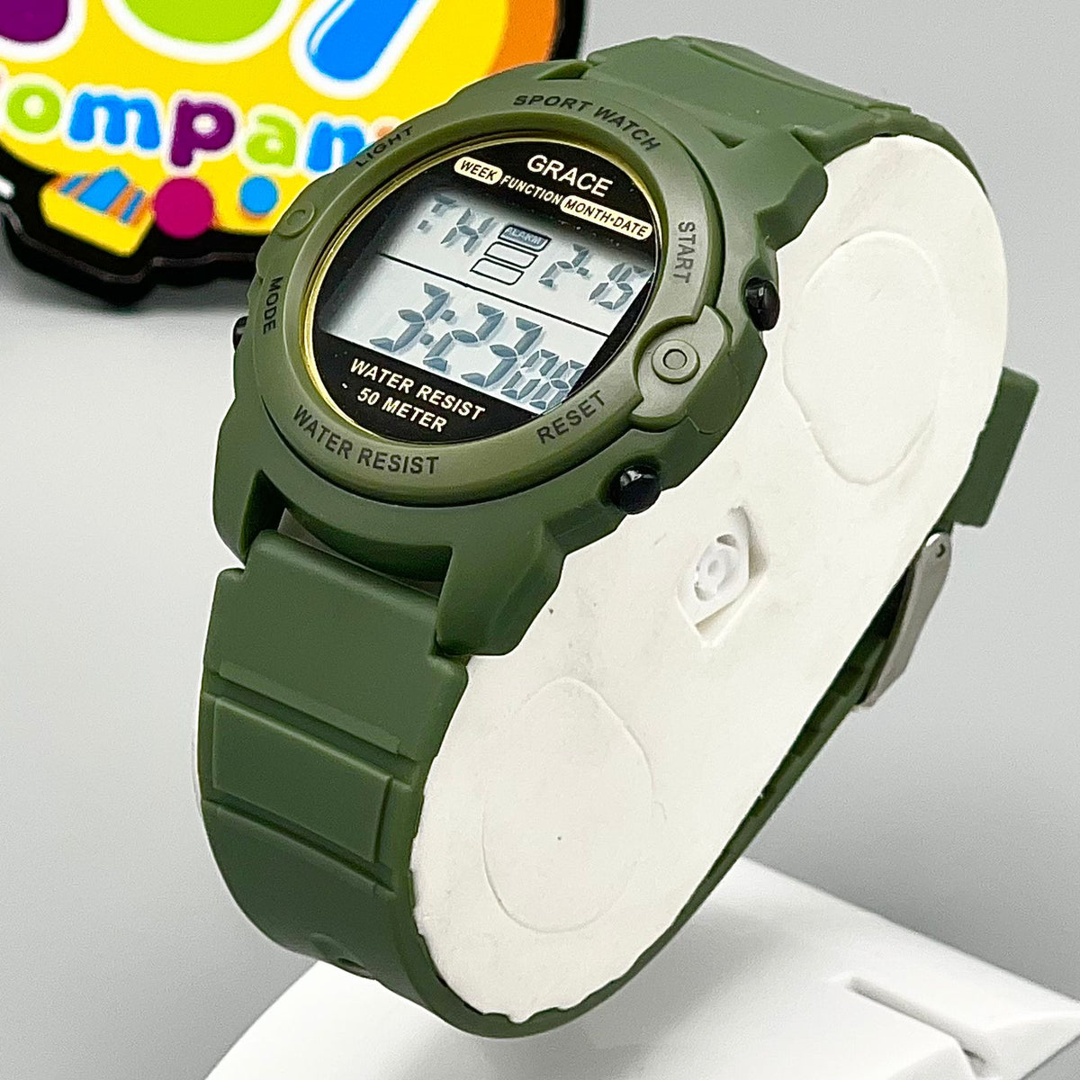 Grace Digital Water Resistant Sports Watch - Green