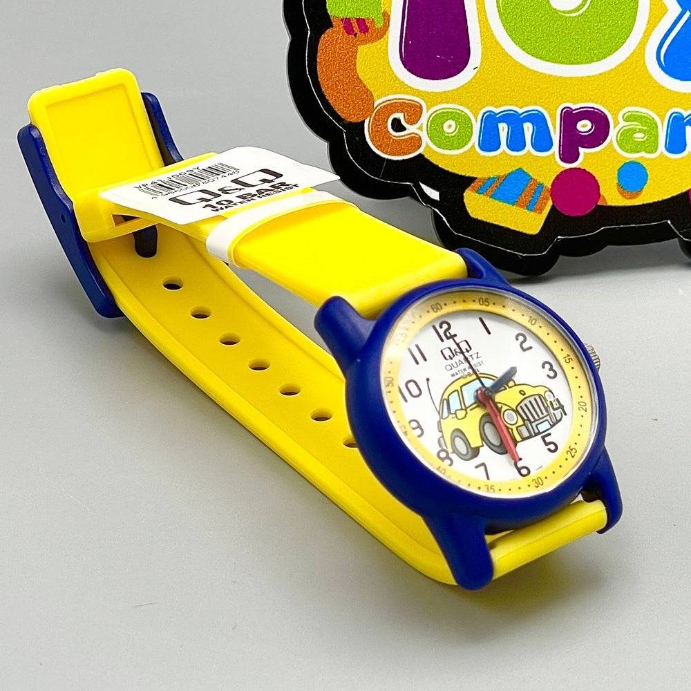 Q&Q Water Resistant Analog Dial Watch for Boys