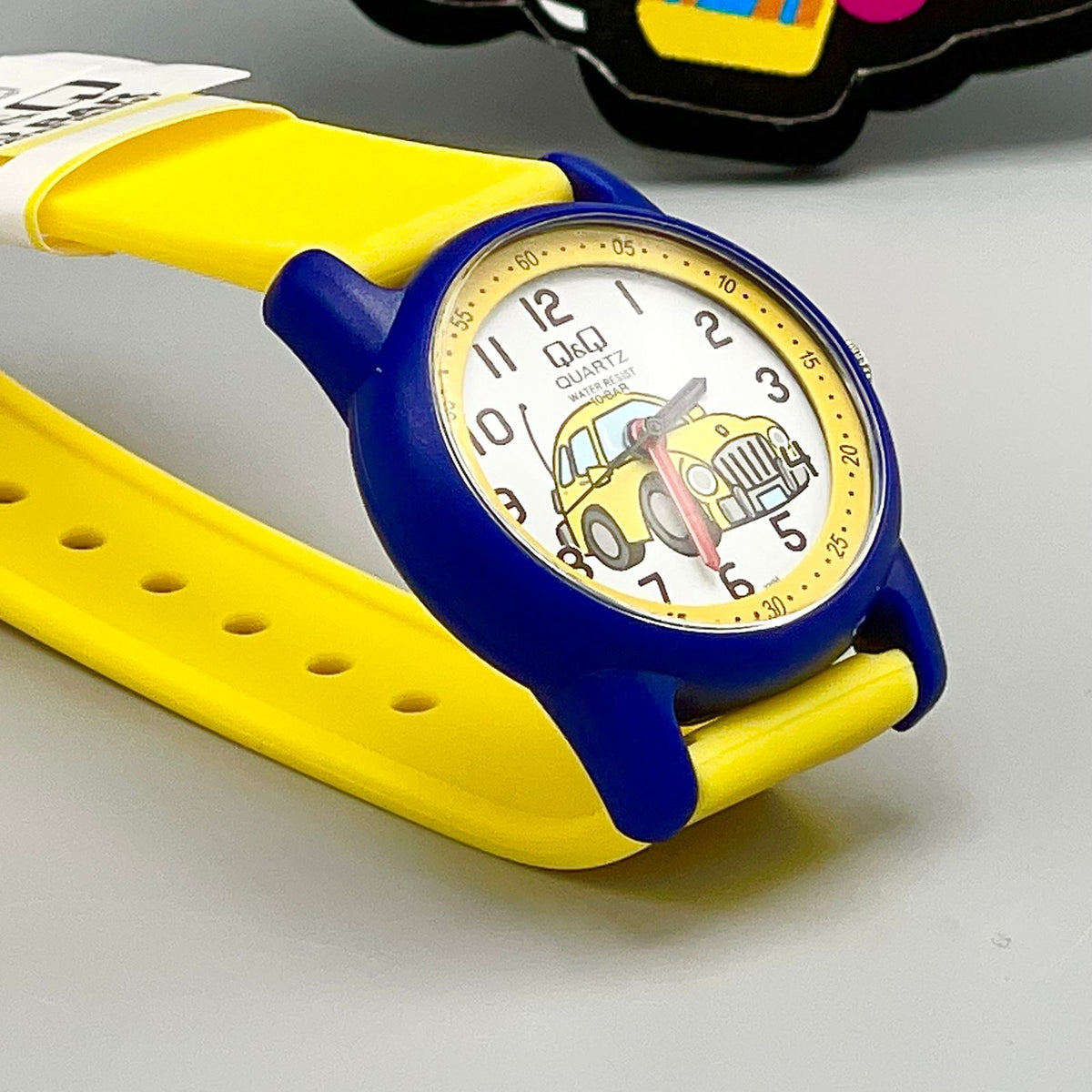 Q&Q Water Resistant Analog Dial Watch for Boys