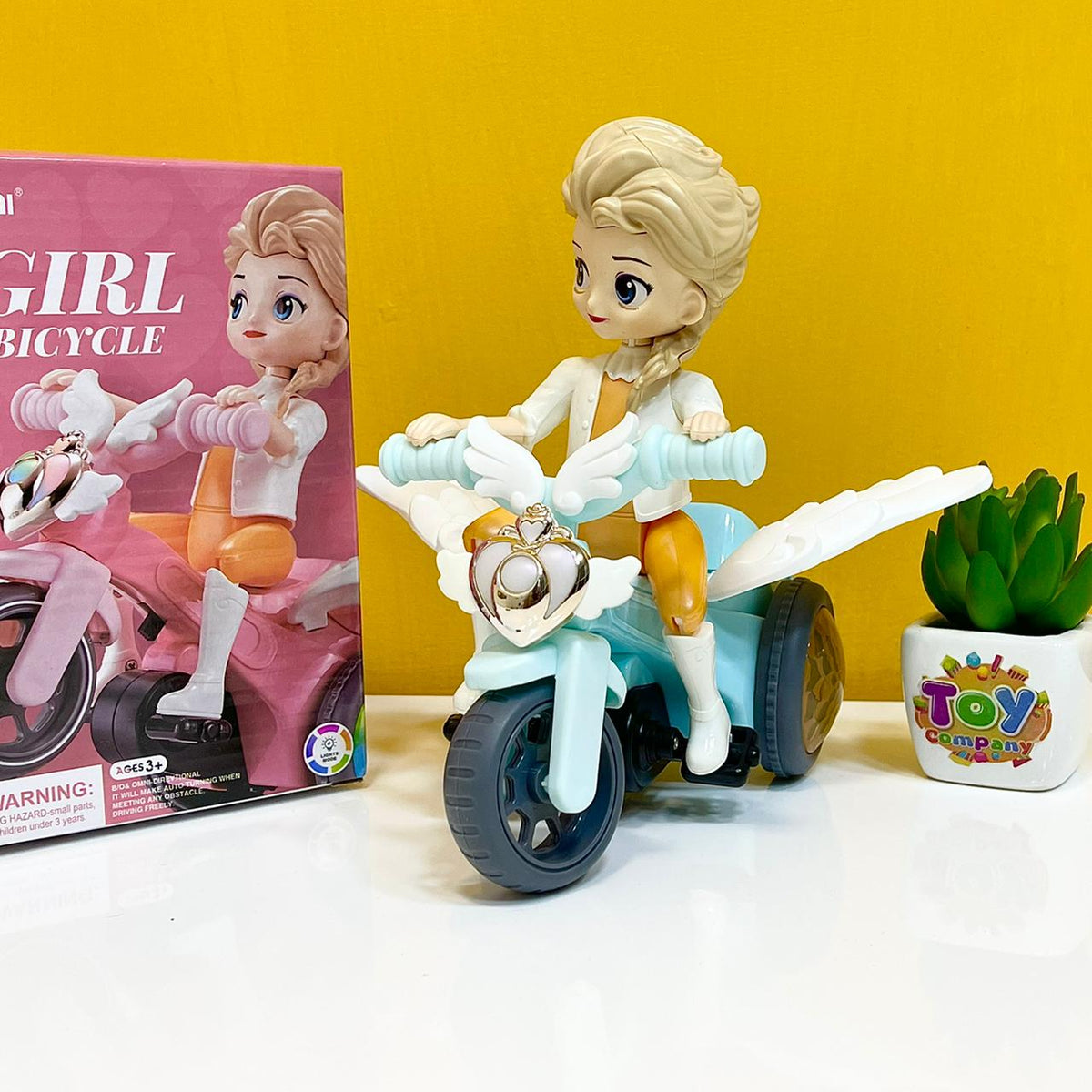 Musical Girl Bicycle Toy