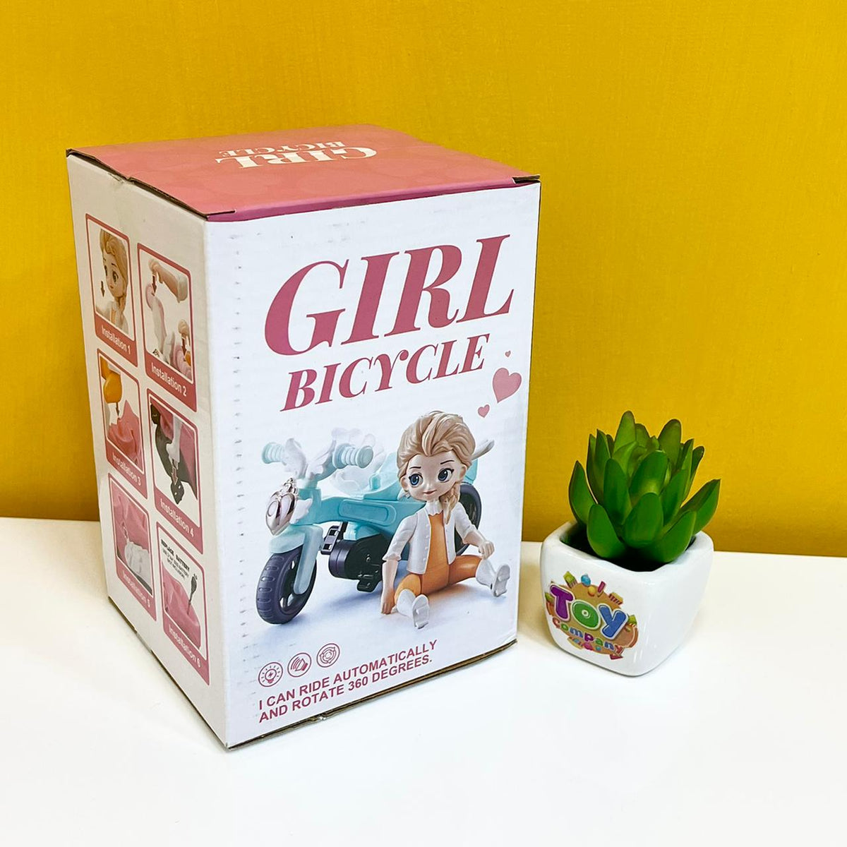 Musical Girl Bicycle Toy