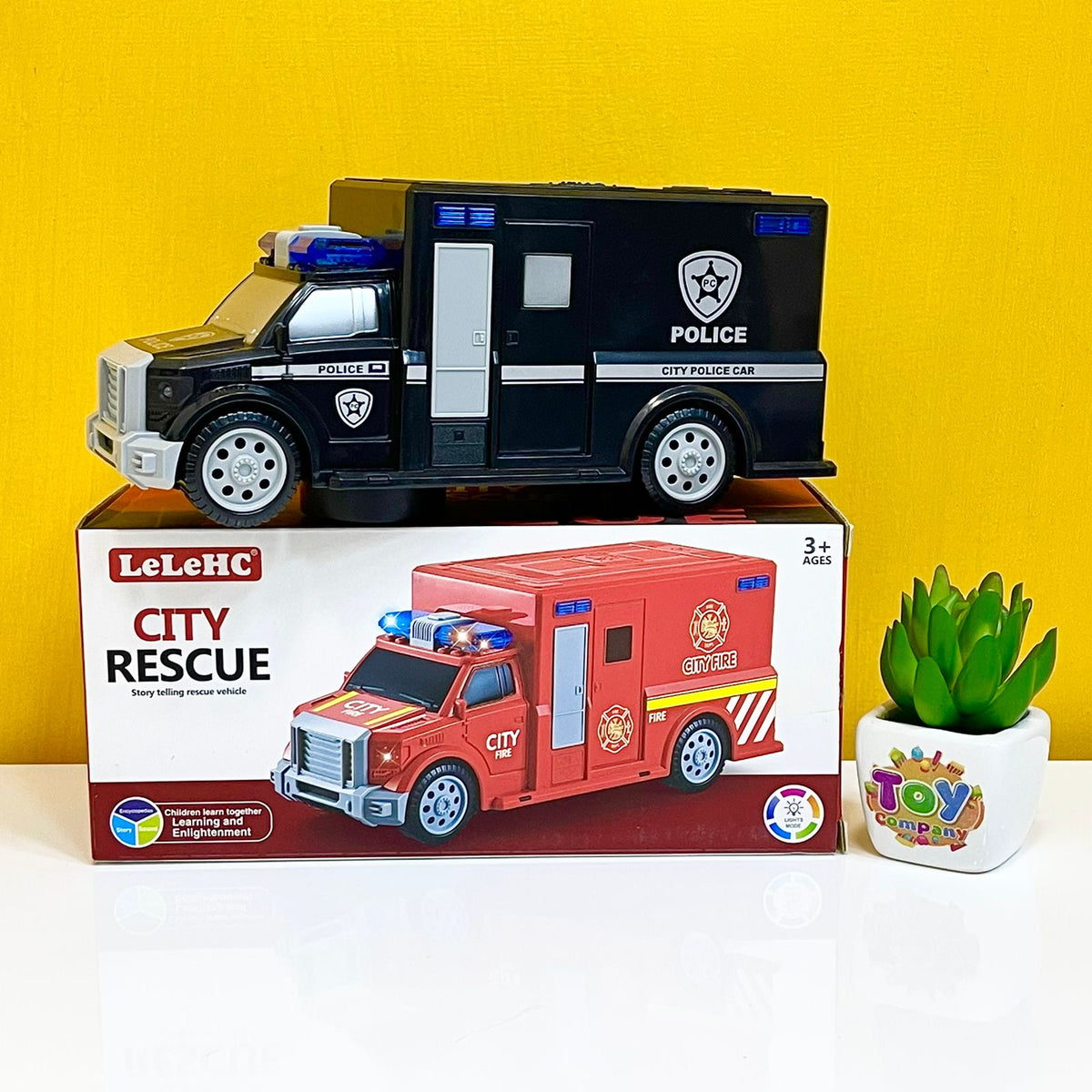 City Rescue Story Telling Vehicle - Police Car