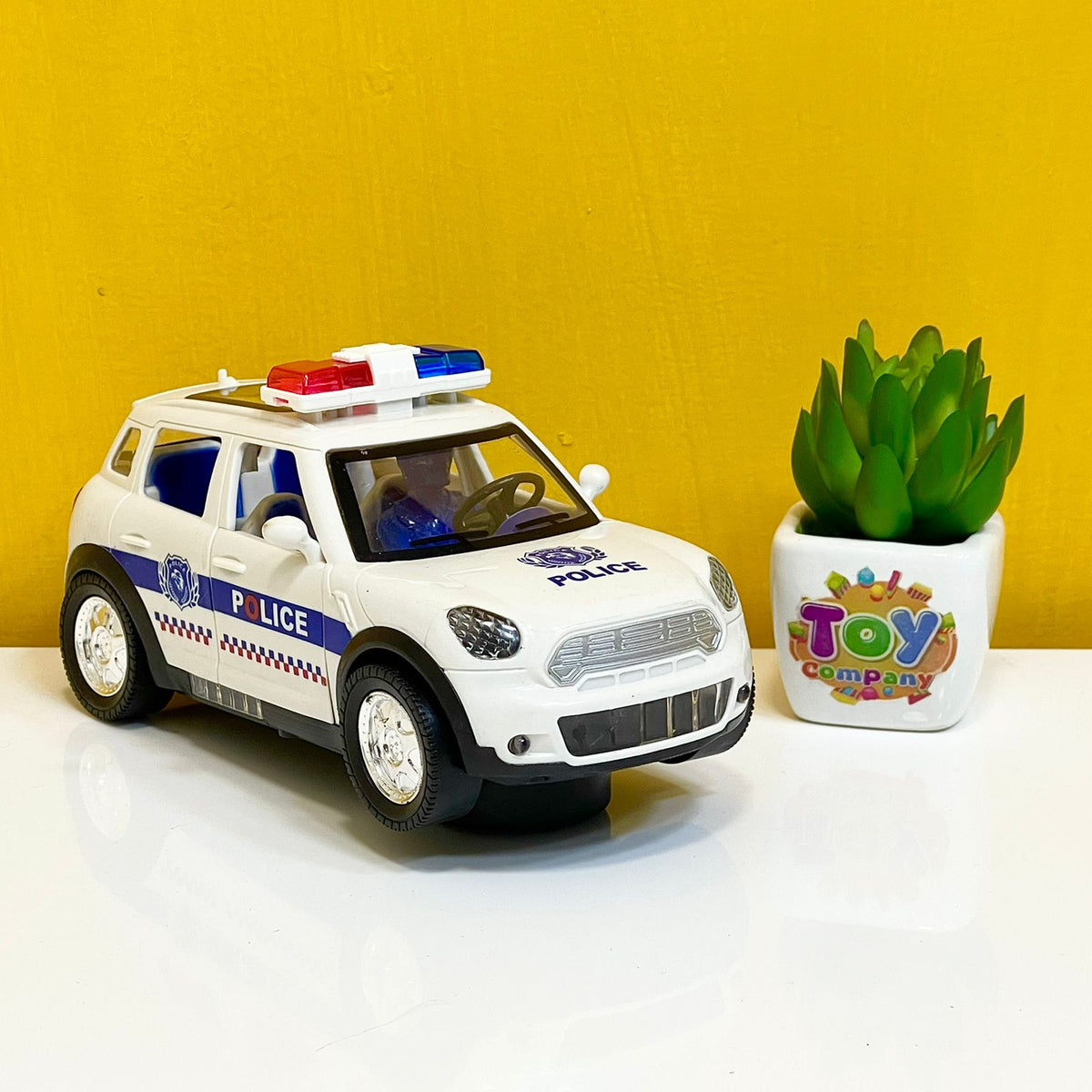 Police Car with Openable Door