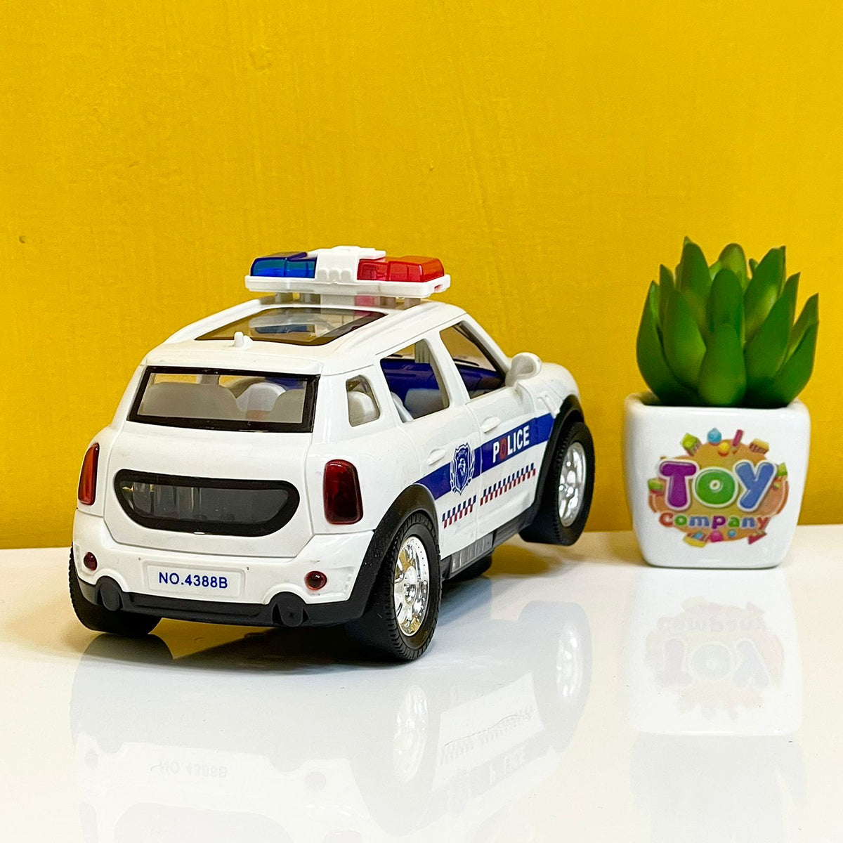 Police Car with Openable Door