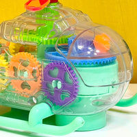 Gear Helicopter Toy with Movable Wings