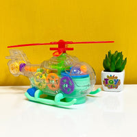 Gear Helicopter Toy with Movable Wings