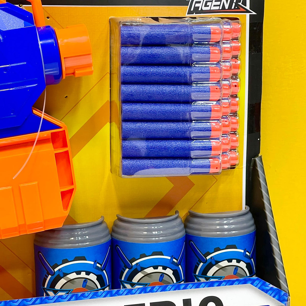 Super Fire Electric Gun Toy with Soft Darts & Target