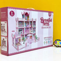 11 Rooms 3D Assembled DIY Doll House