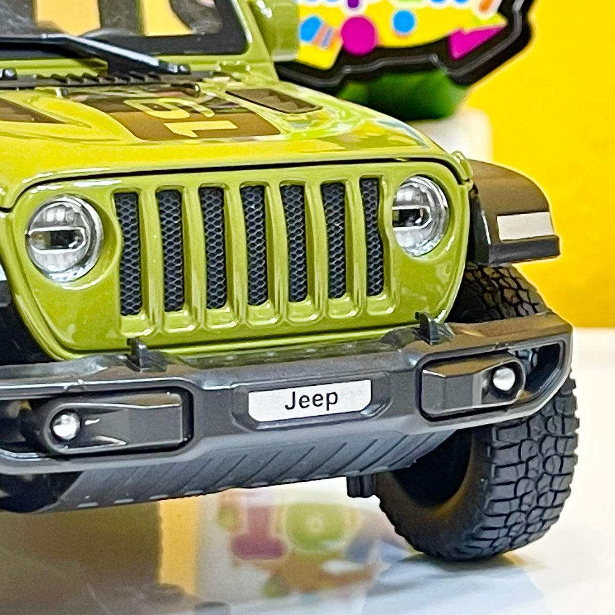 1:20 1941 Diecast Rubicon Wrangler Jeep
