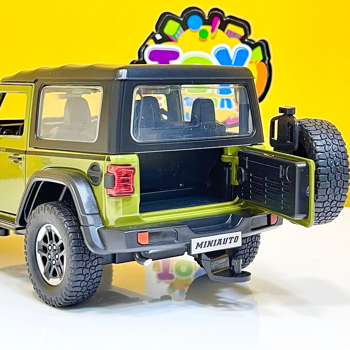 1:20 1941 Diecast Rubicon Wrangler Jeep