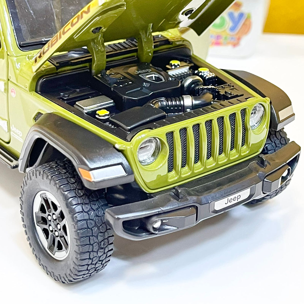 1:20 1941 Diecast Rubicon Wrangler Jeep