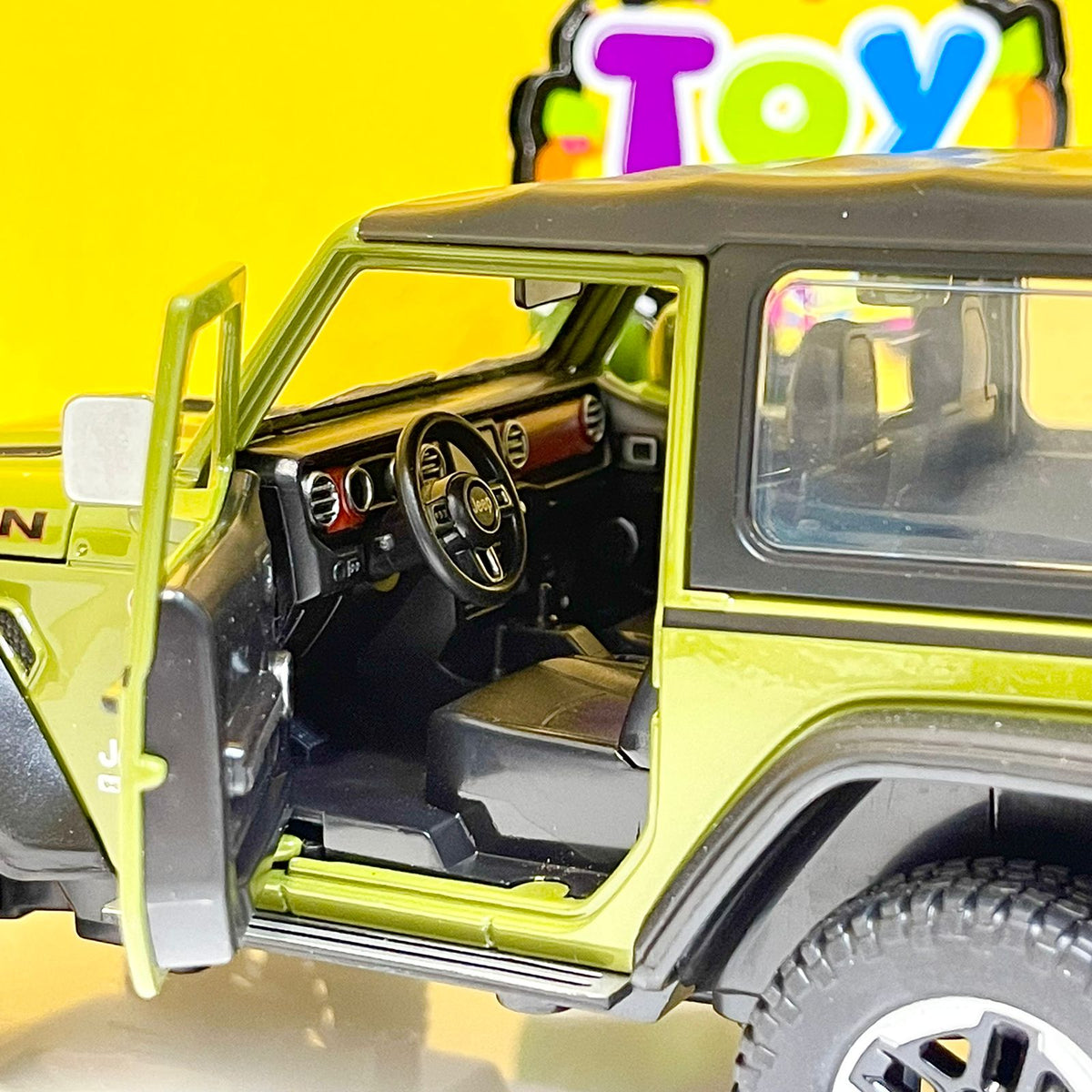 1:20 1941 Diecast Rubicon Wrangler Jeep