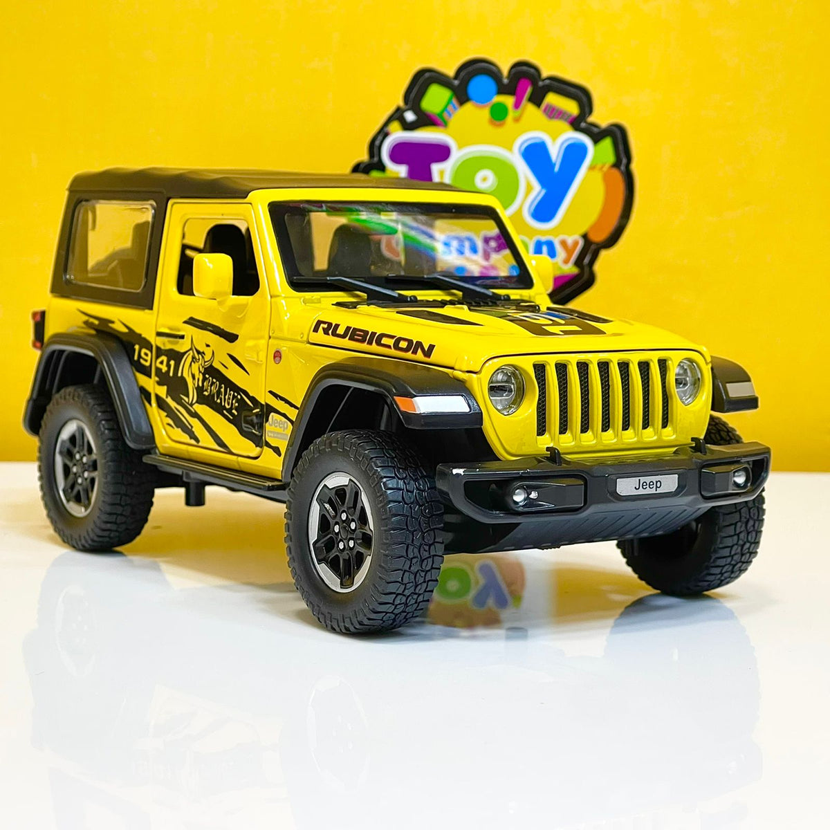 1:20 1941 Diecast Rubicon Wrangler Jeep