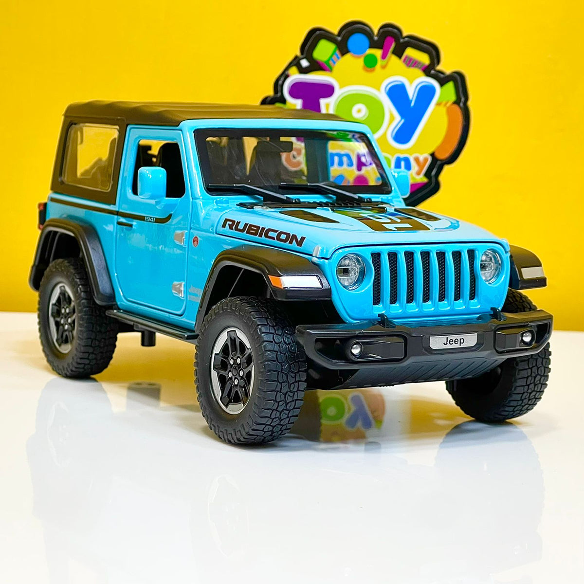 1:20 1941 Diecast Rubicon Wrangler Jeep