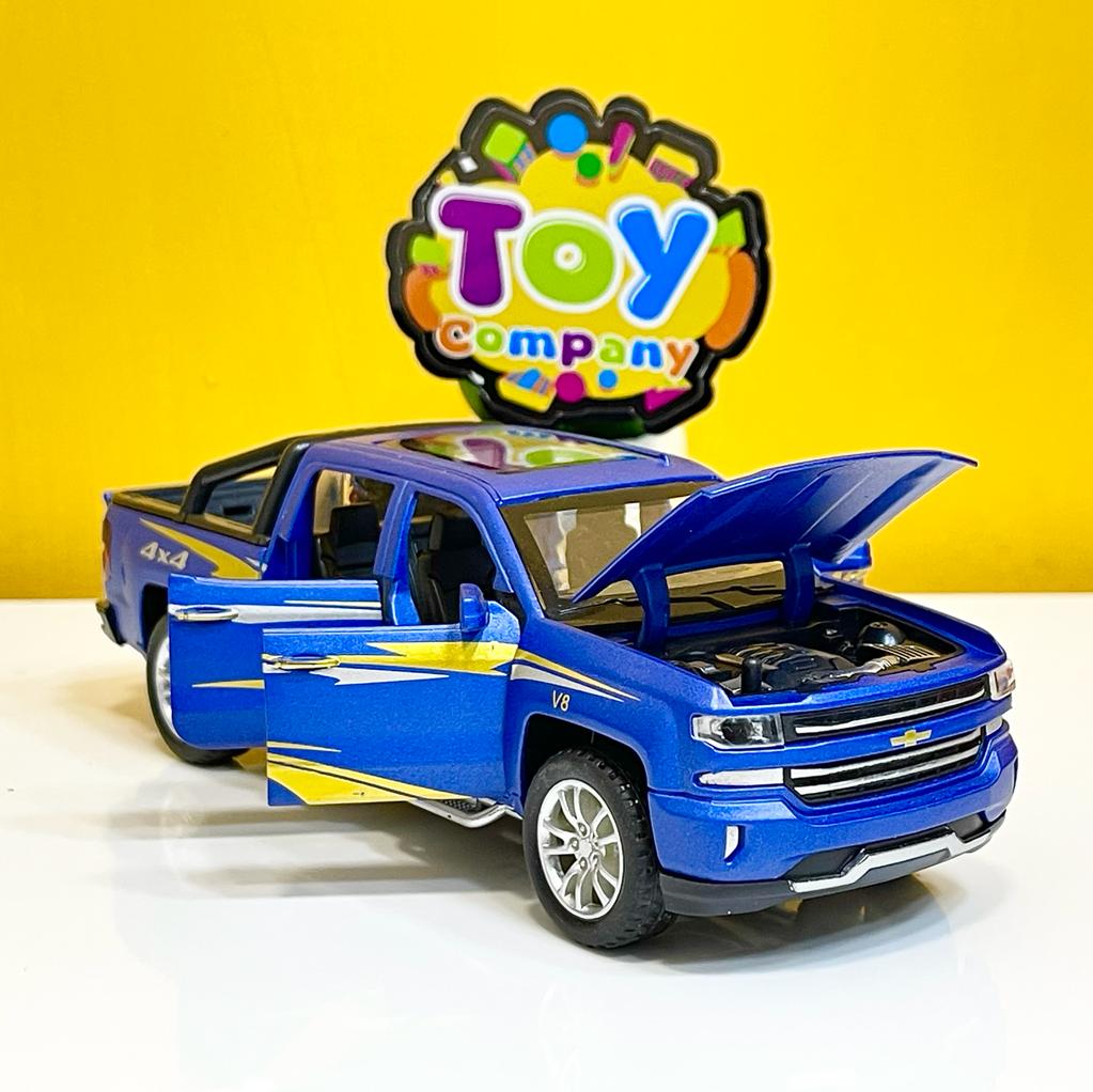 1:32 Scale Diecast Chevrolet Silverado V8
