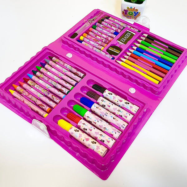 42 Pcs Art Color Box for Girls- Assortment