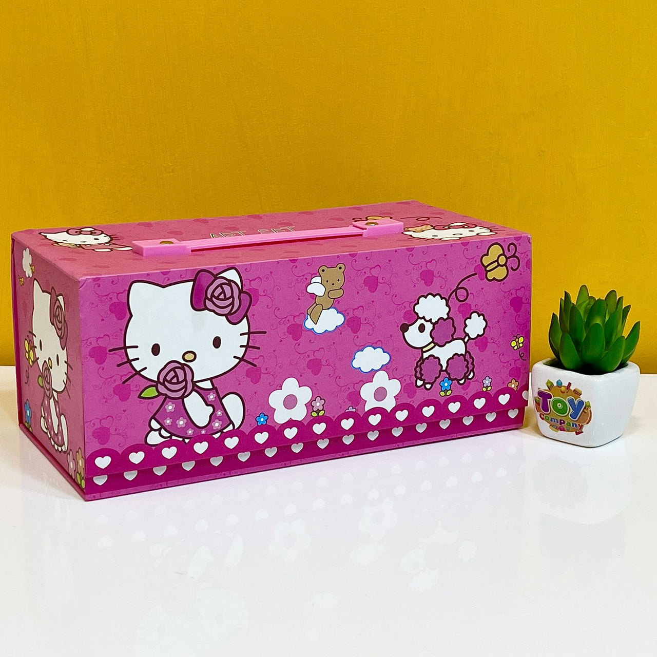 54 Pcs Art Color Box for Girls - Assortment
