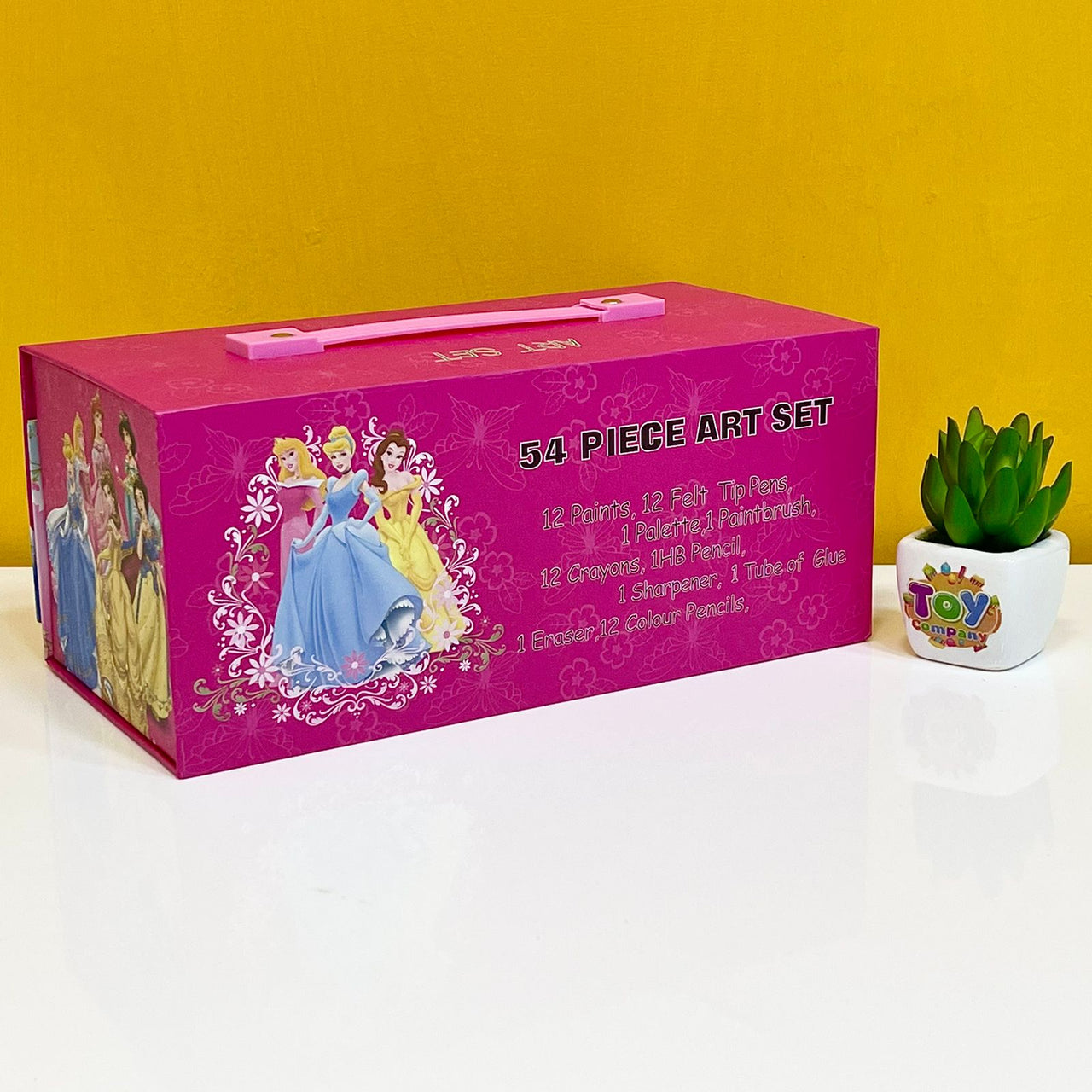 54 Pcs Art Color Box for Girls - Assortment