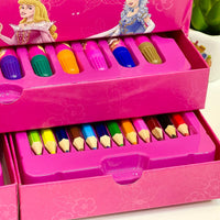 54 Pcs Art Color Box for Girls - Assortment