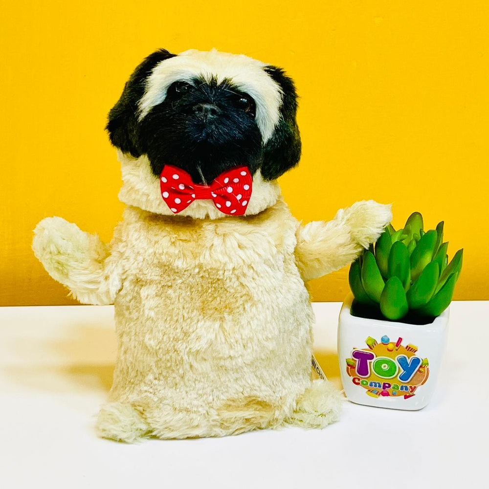 16cm Cute Talking Pug Dog
