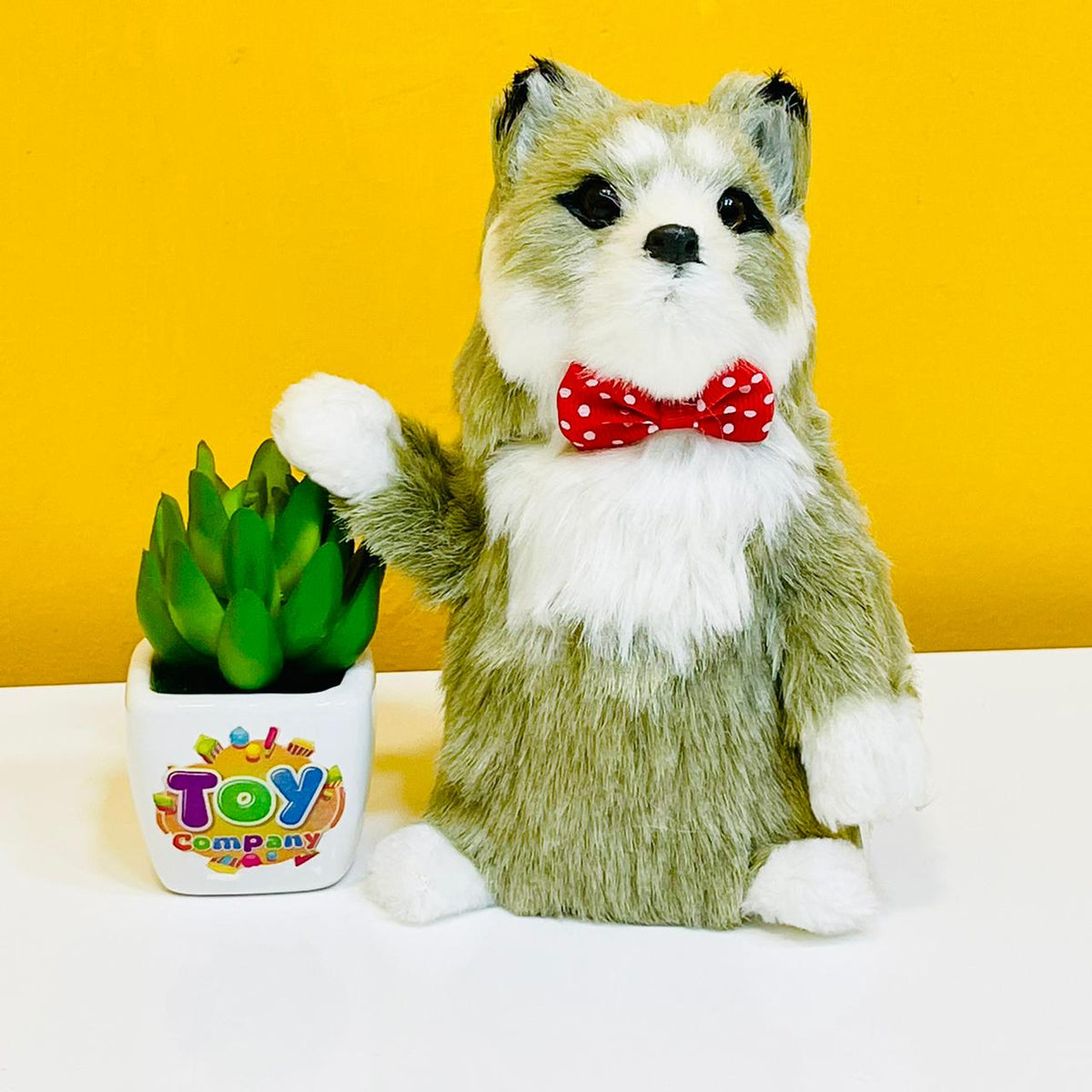 16cm Cute Talking Siberian Husky Dog16cm Cute Talking Siberian Husky Dog