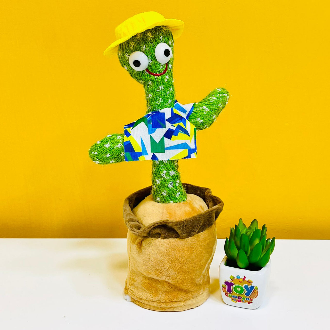 Rechargeable Cute Dancing and Talking Cactus