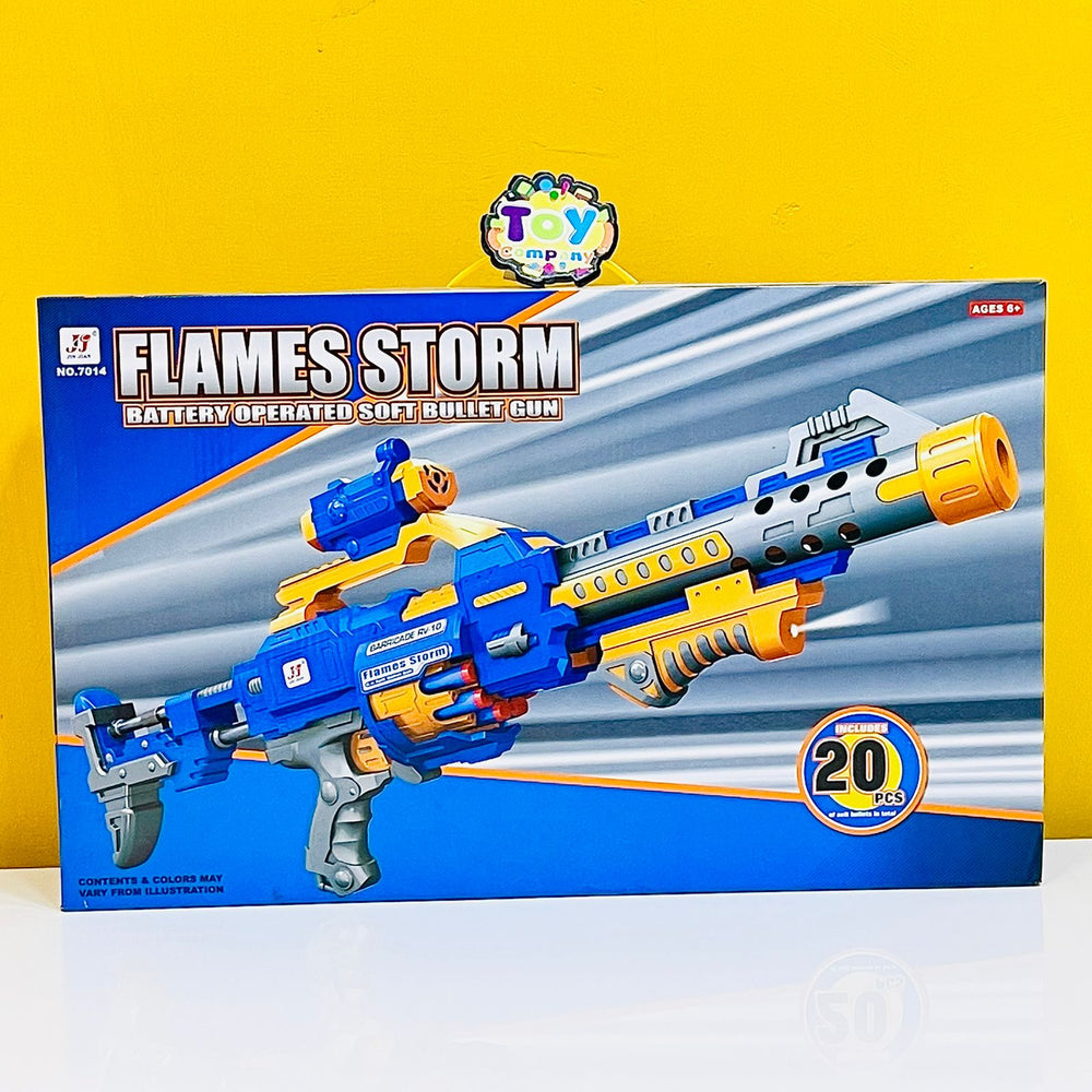 Flames Storm Battery Operated Toy Gun