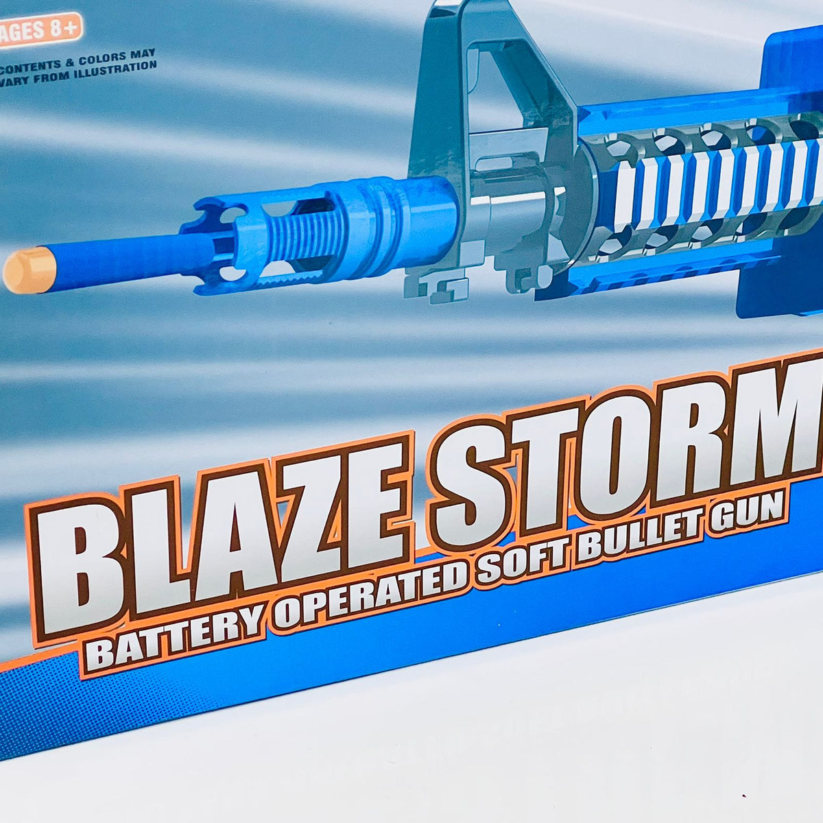 Blaze Storm Automatic Gun Toy with Soft Darts