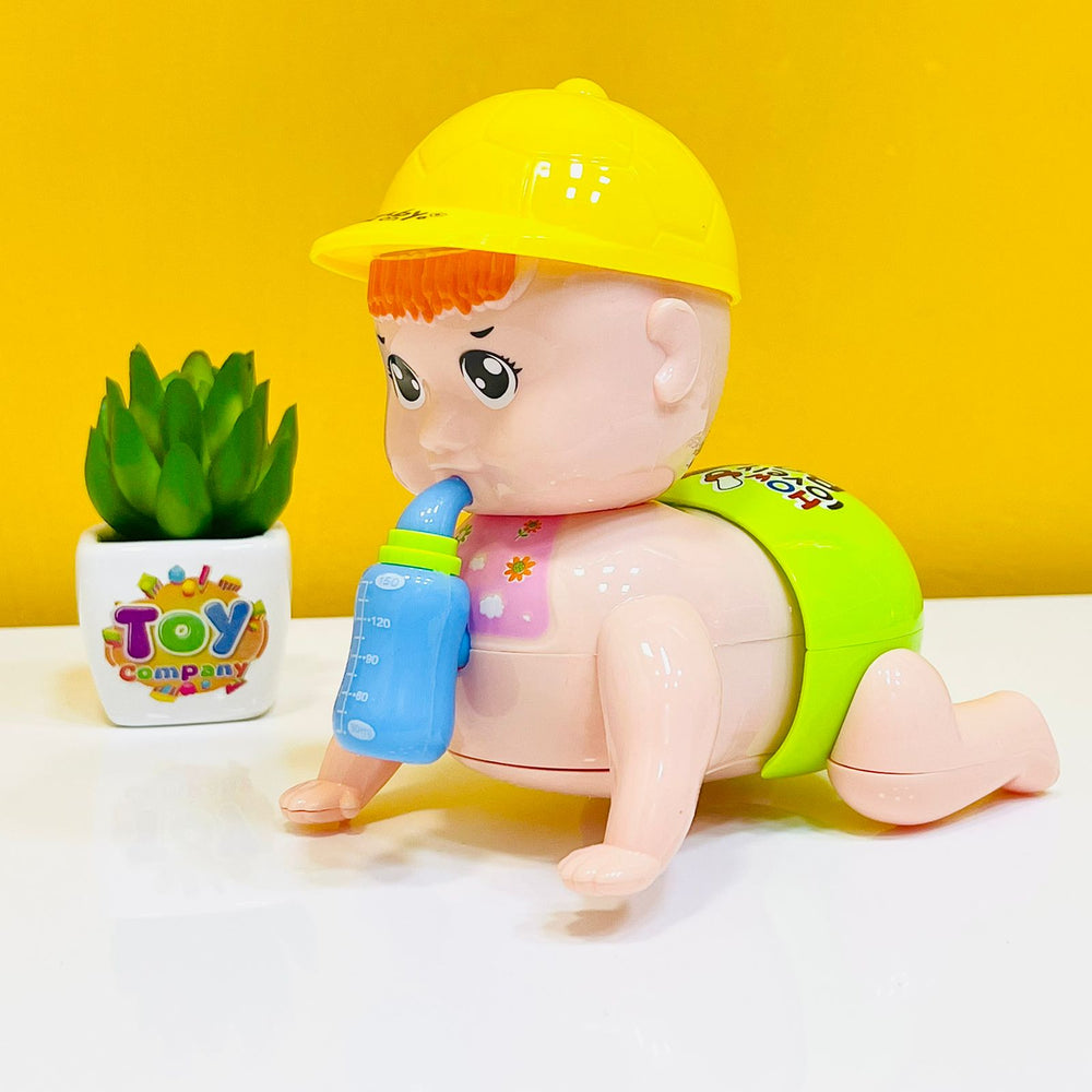 Happy Crawling Baby