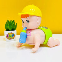 Happy Crawling Baby