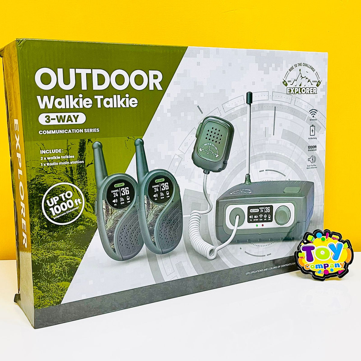 3-Way Walkie Talkie Communication Set