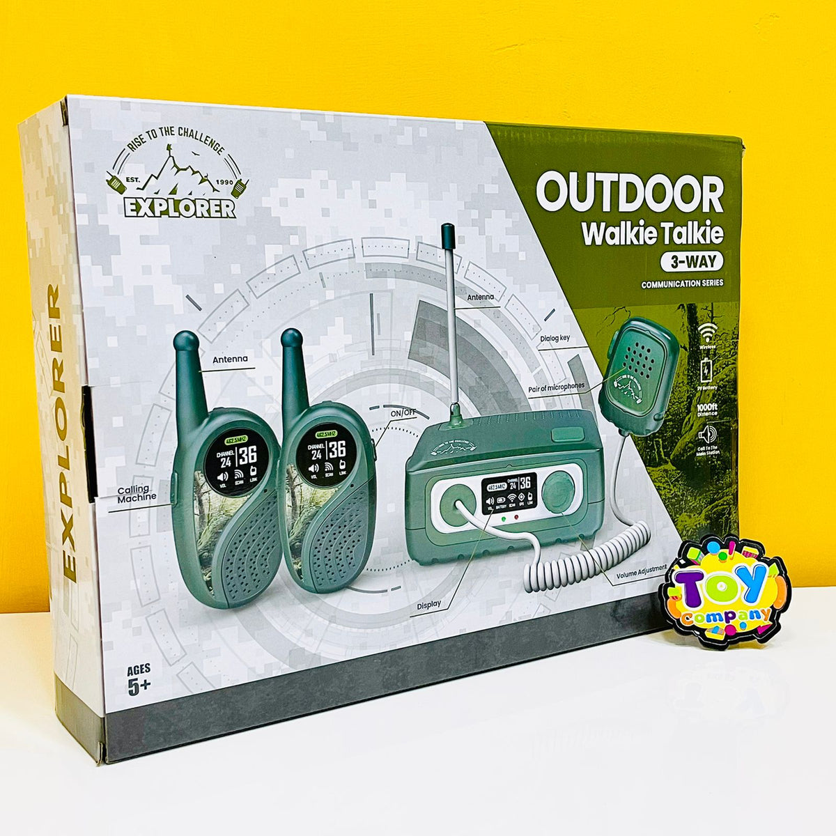 3-Way Walkie Talkie Communication Set