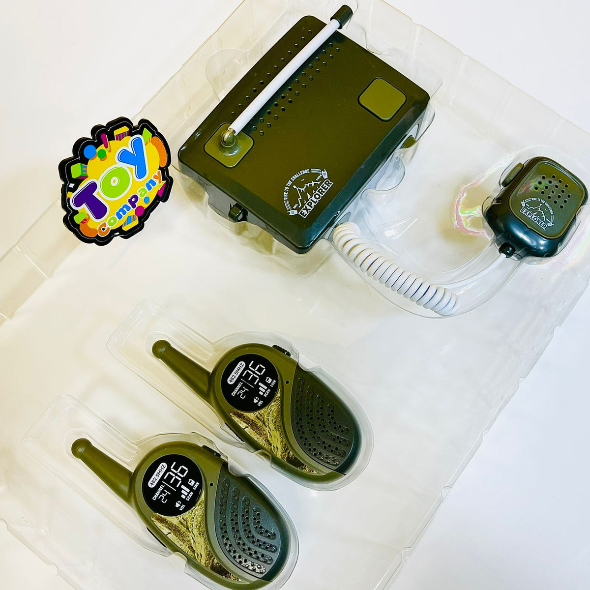 3-Way Walkie Talkie Communication Set